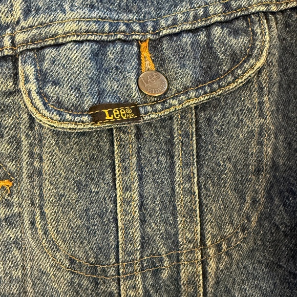 Vintage Lee Denim Jacket Mens Medium Blue Riders Trucker Workwear MiUSA USA 101J - Picture 3 of 15